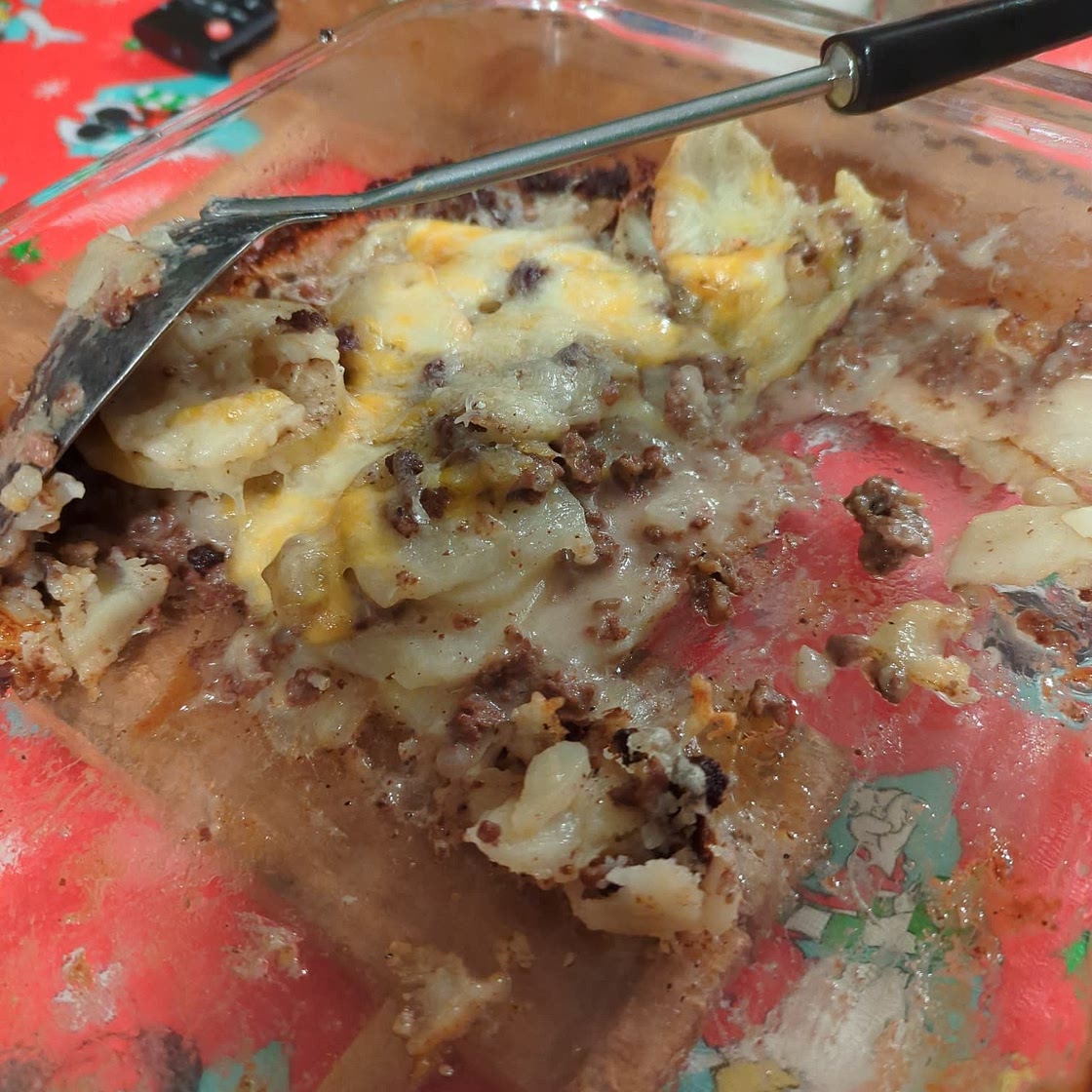 Hamburger Potato Casserole