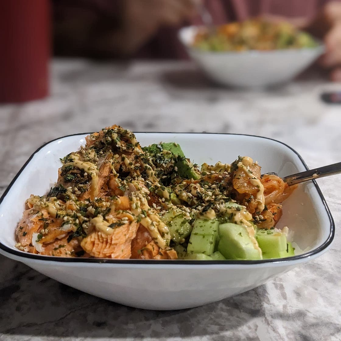 Salmon Rice Bowl