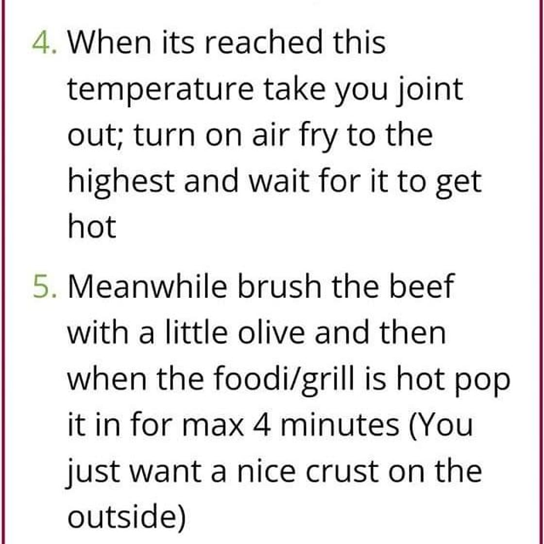 Dehydrated and air fried beef
