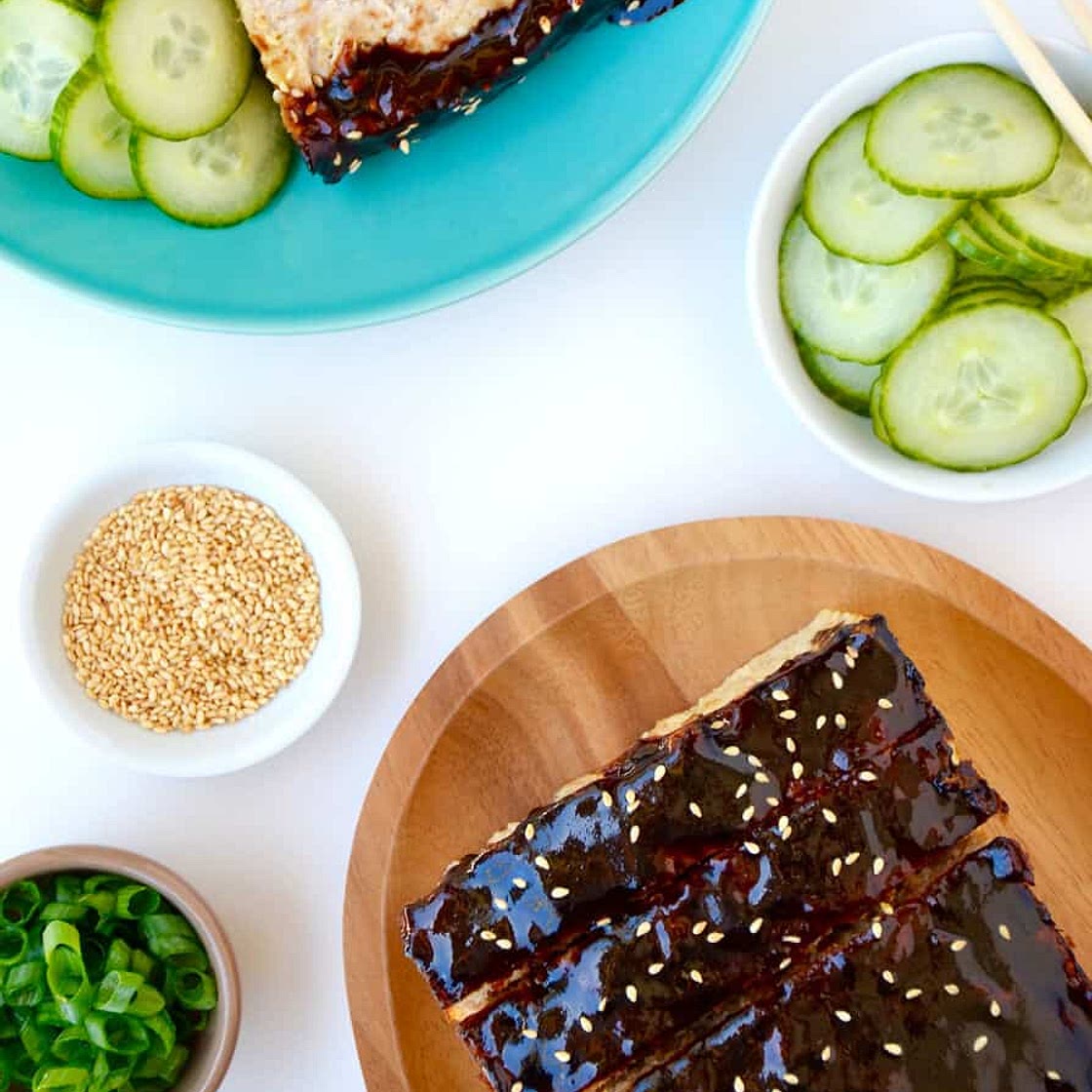 Glazed Asian Chicken Meatloaf
