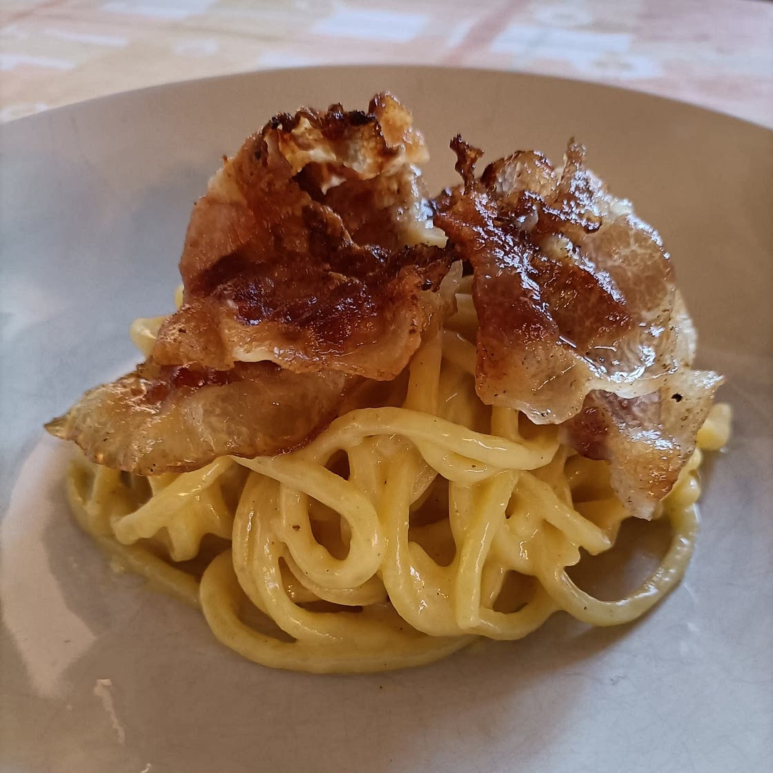 Tonnarelli alla carbonara
