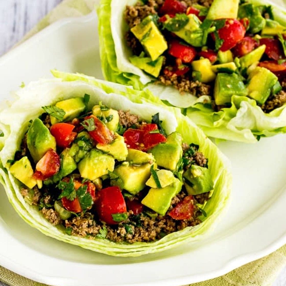 Turkey and Avocado Lettuce Wraps