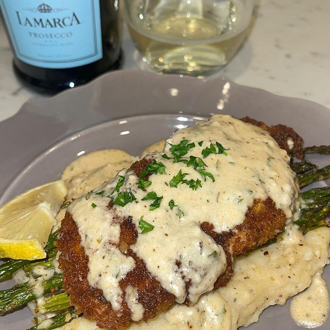 Crispy Chicken Costoletta 🤤👩🏽‍🍳