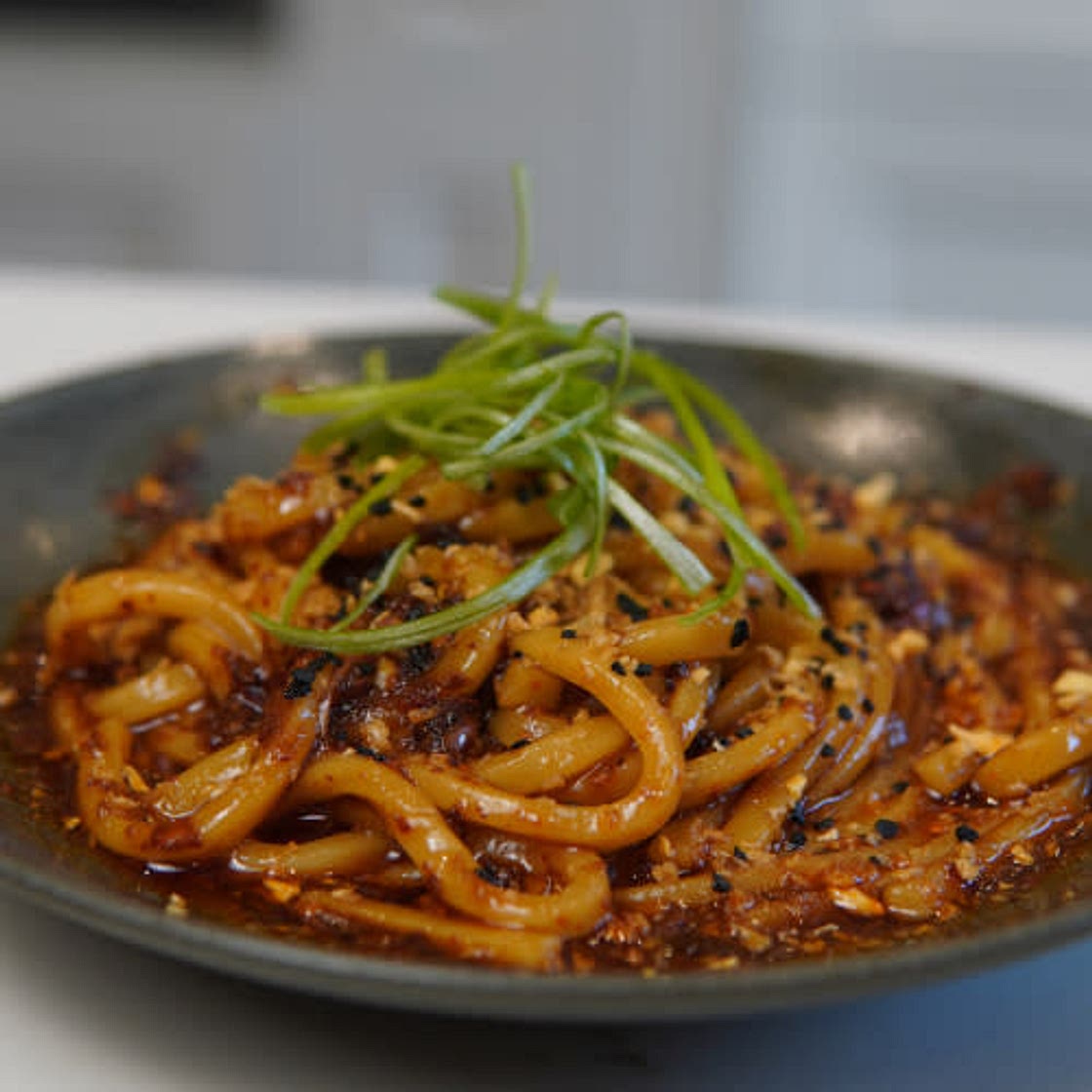 10 Minute Chili Garlic Udon