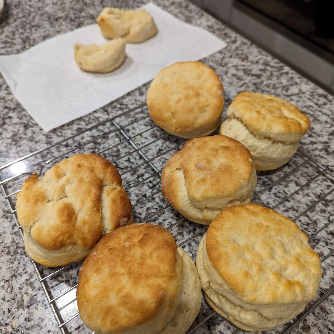 2-Ingredient Cream Biscuits