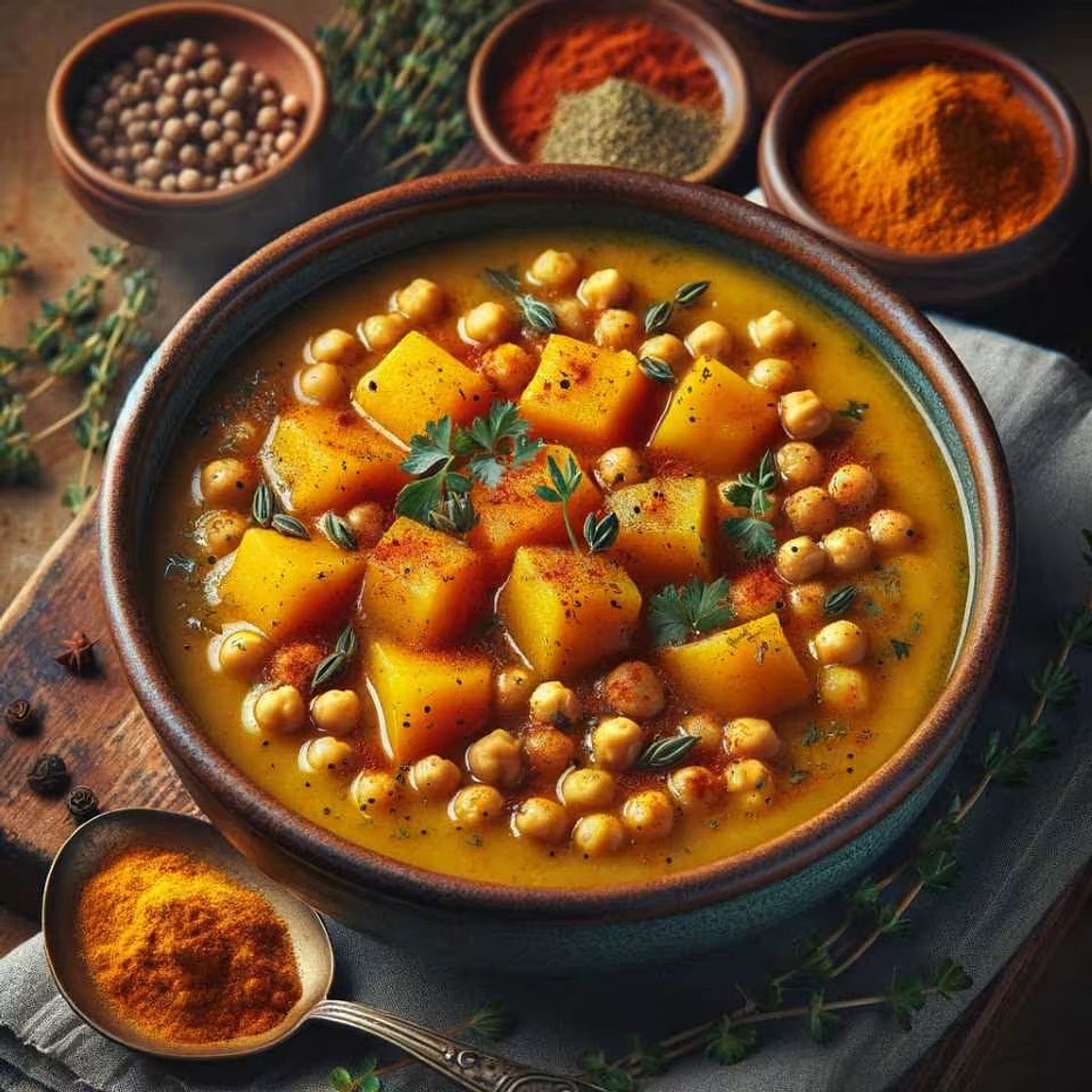 Soupe à l'ancienne aux pois cassés