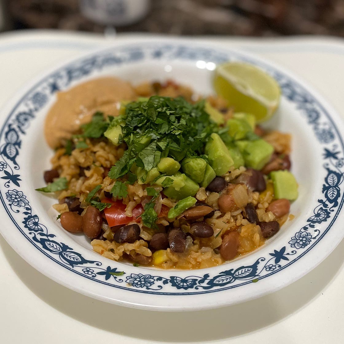 Southwestern Black Bean Casserole