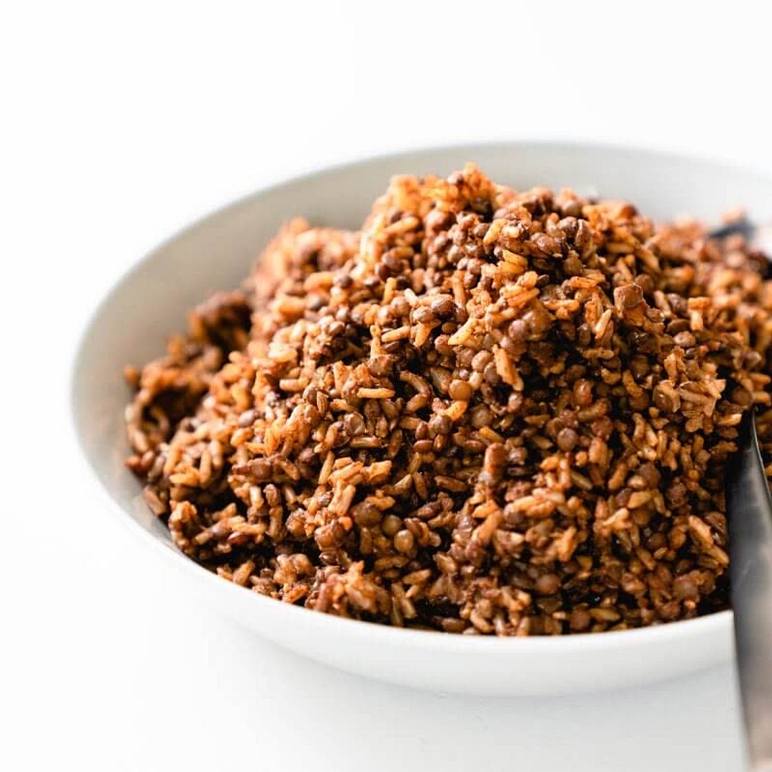 Smoky Instant Pot Lentils and Rice