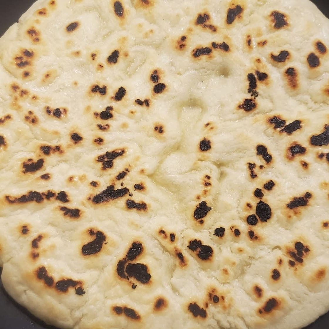 Recette Pain pita cuit à la poêle (pain libanais)