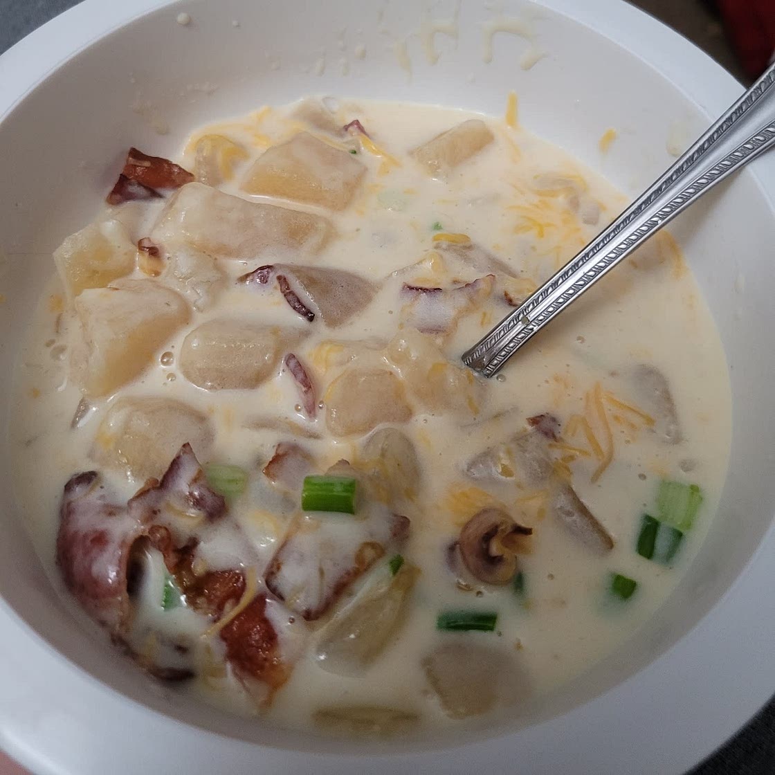 Crockpot Loaded Baked Potato Soup