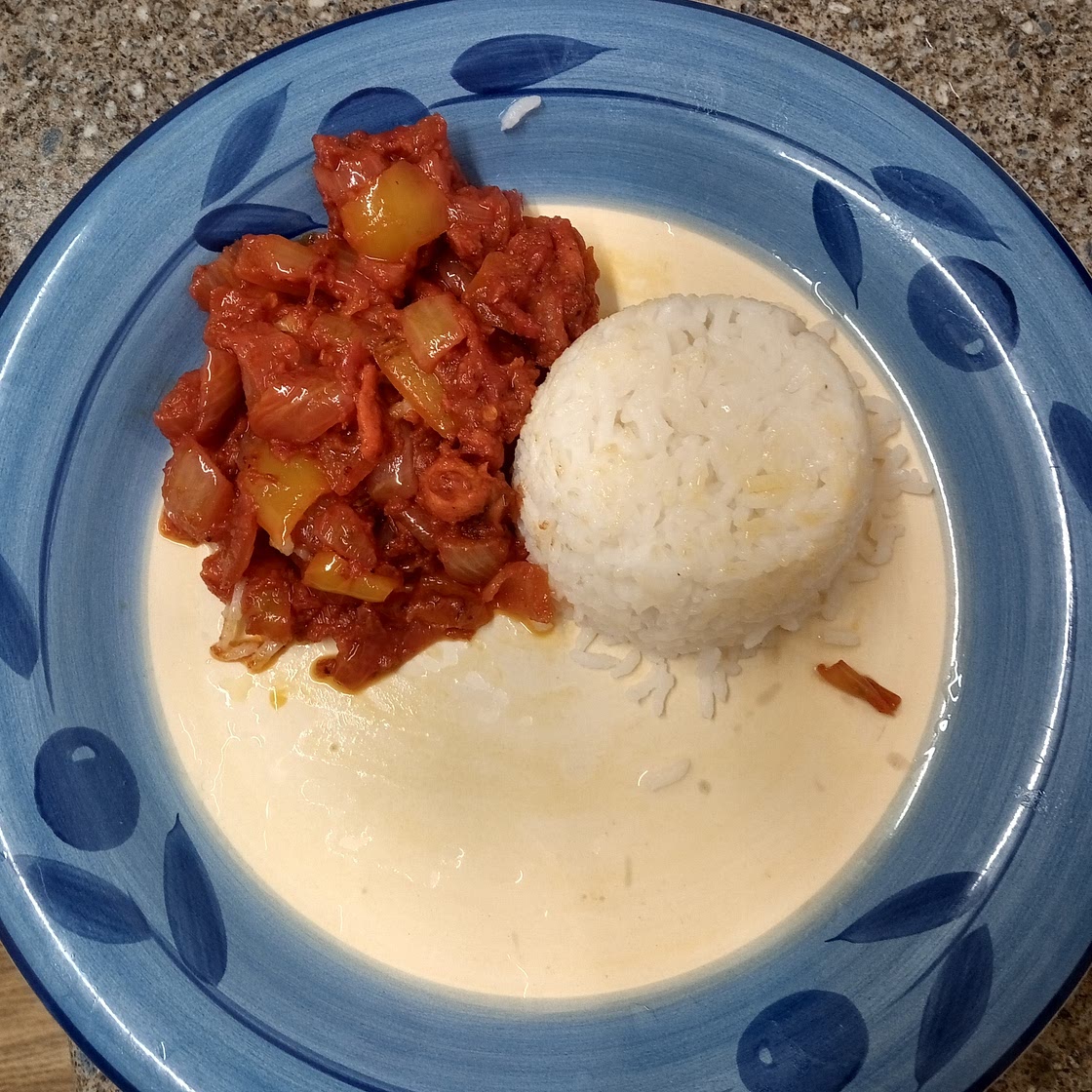 BBQ red chicken
