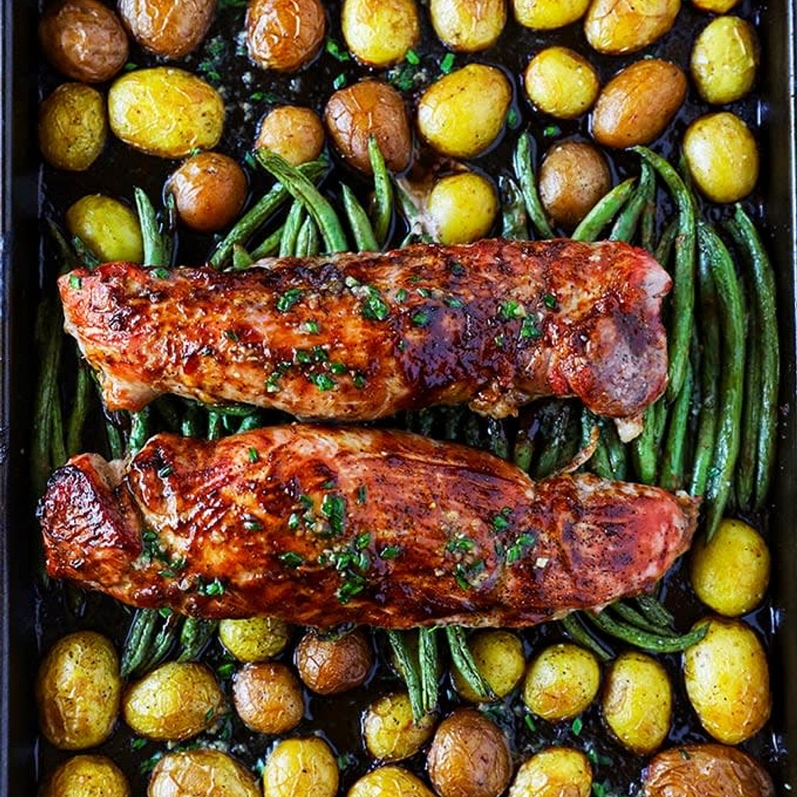 Pork Tenderloin Pan Dinner 