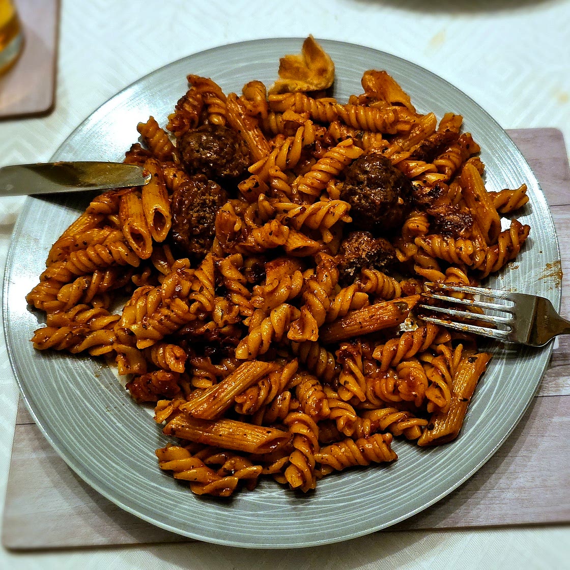 Ninja Speedi Pasta and Meatballs