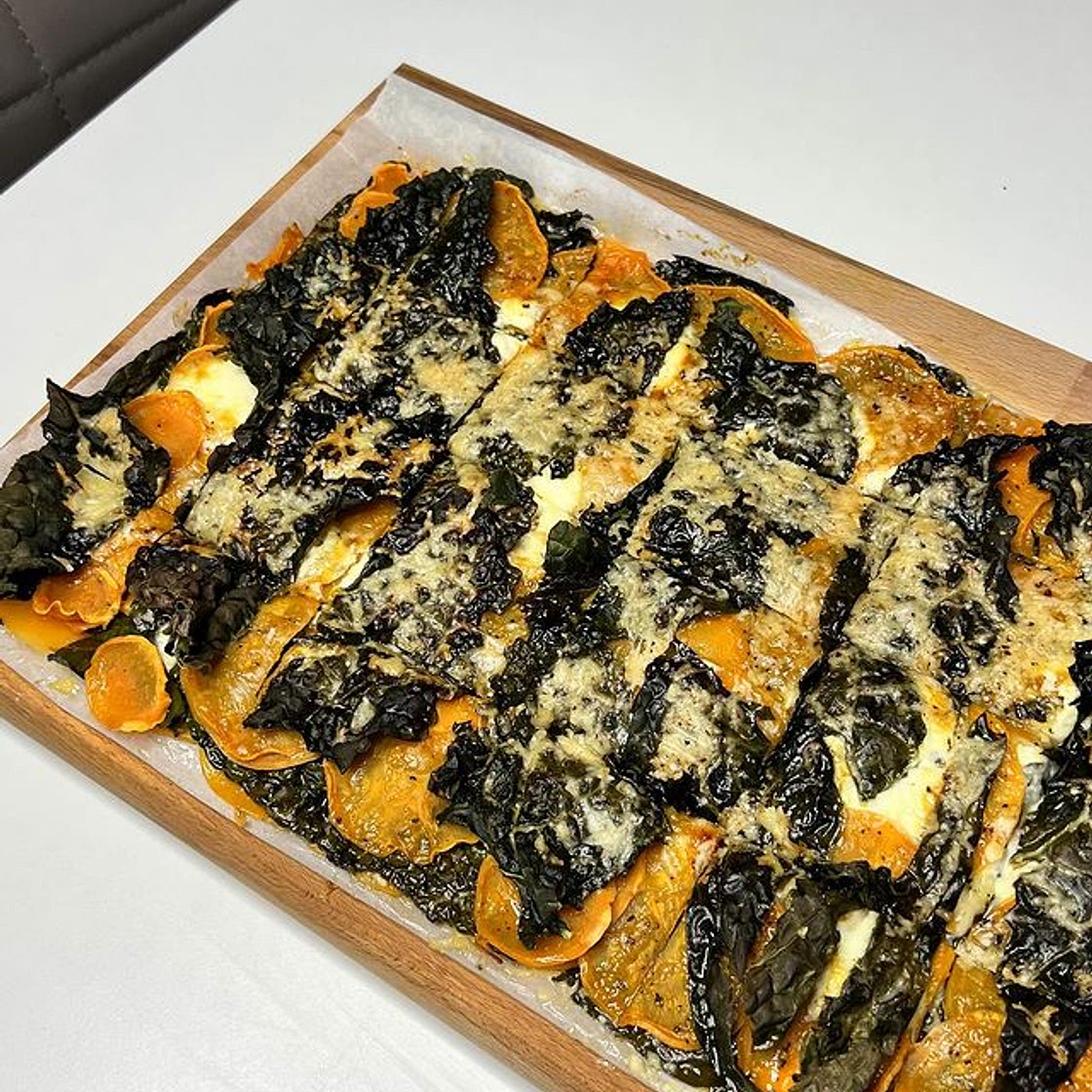 Sformato patate dolci e cavolo nero ❤️