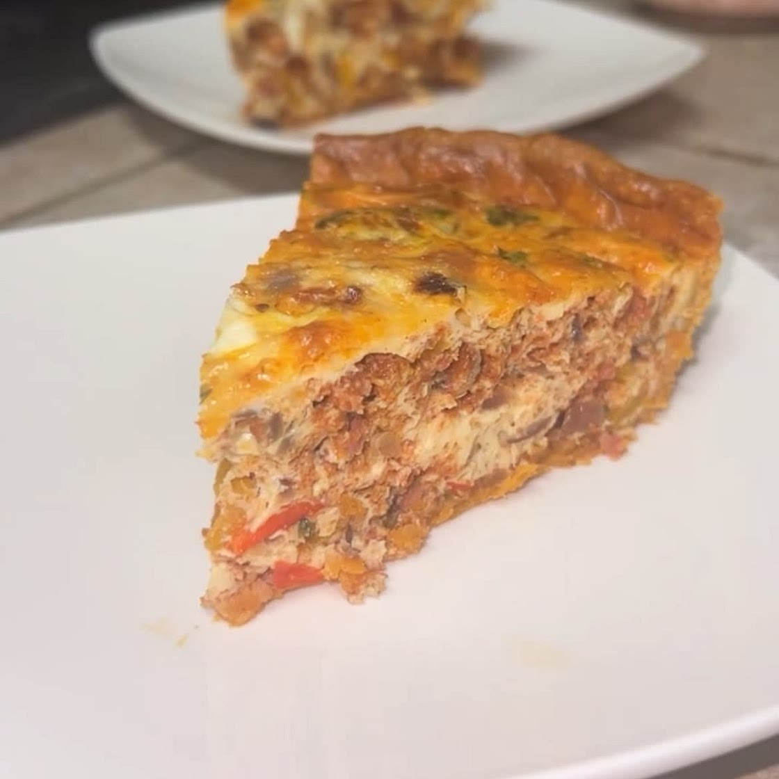 Chorizo Quiche 