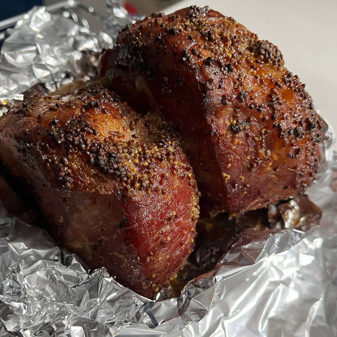 Slow cooker gammon in cola