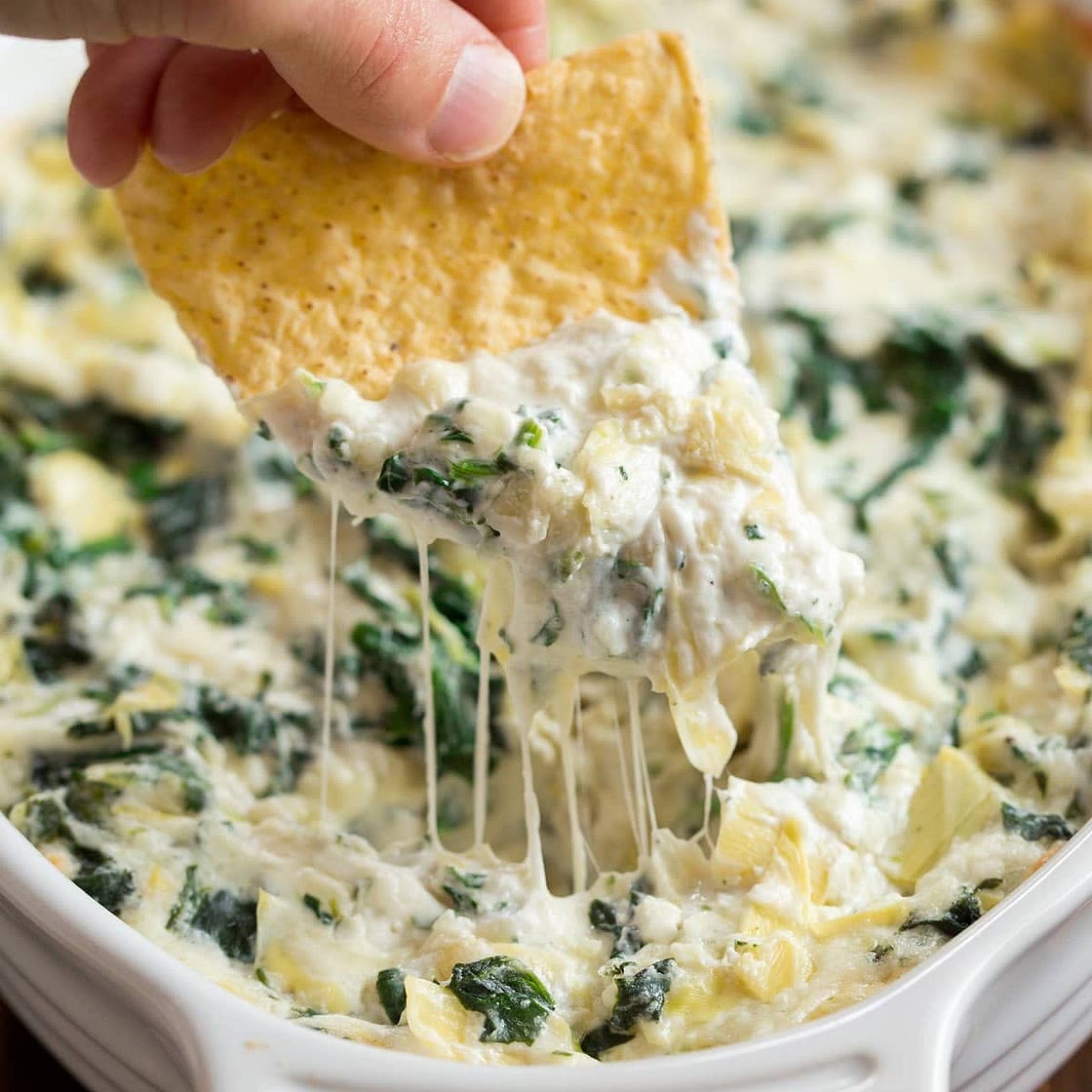 Baked Artichoke-Spinach Dip