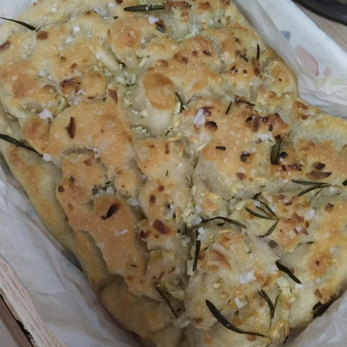 Garlic Rosemary Focaccia