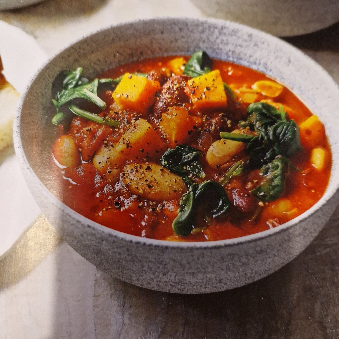 Spicy bean stew