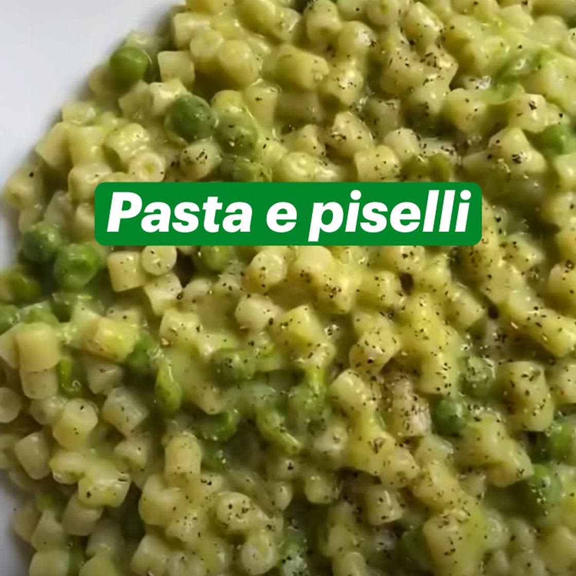 Pasta e Piselli