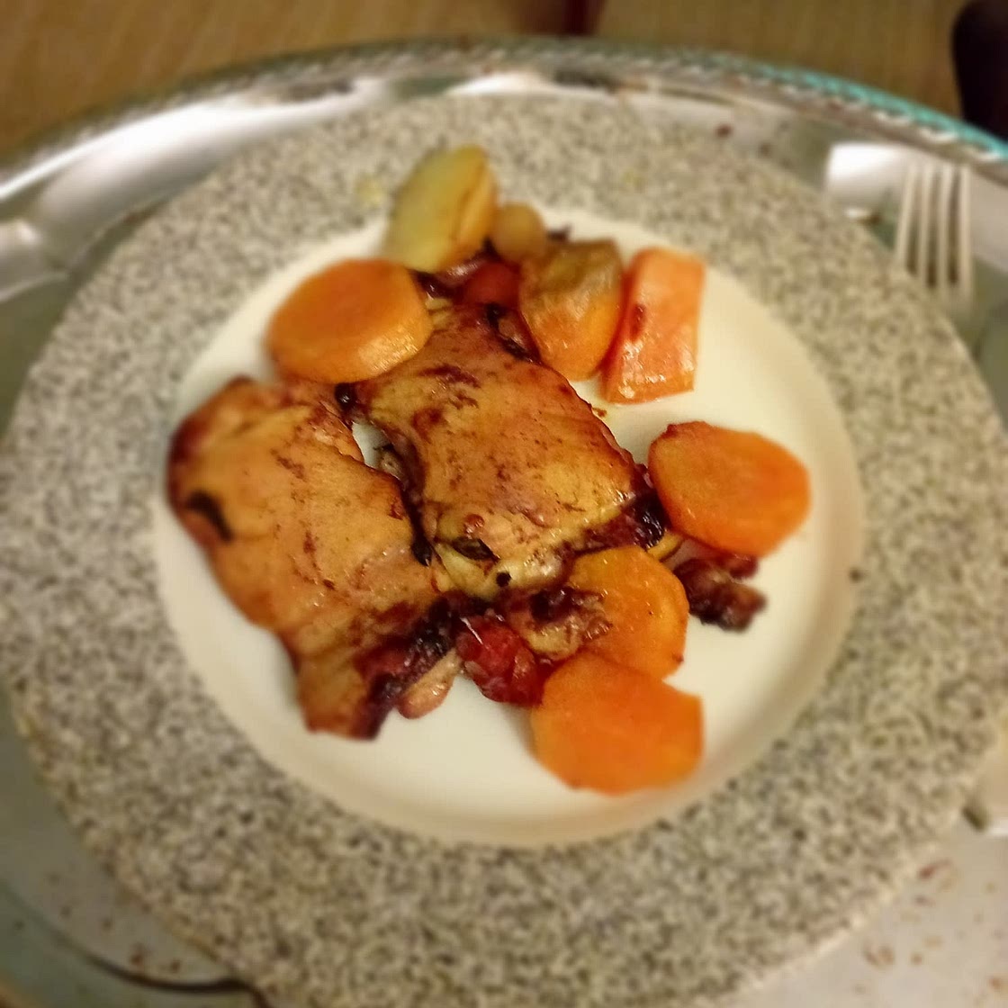 Sticky Balsamic Chicken Traybake