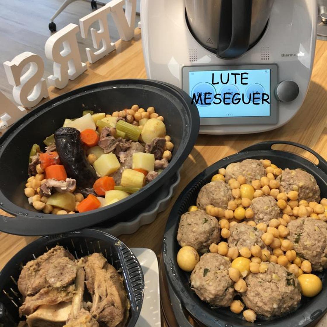 COCIDO CON PELOTAS CON Thermomix®