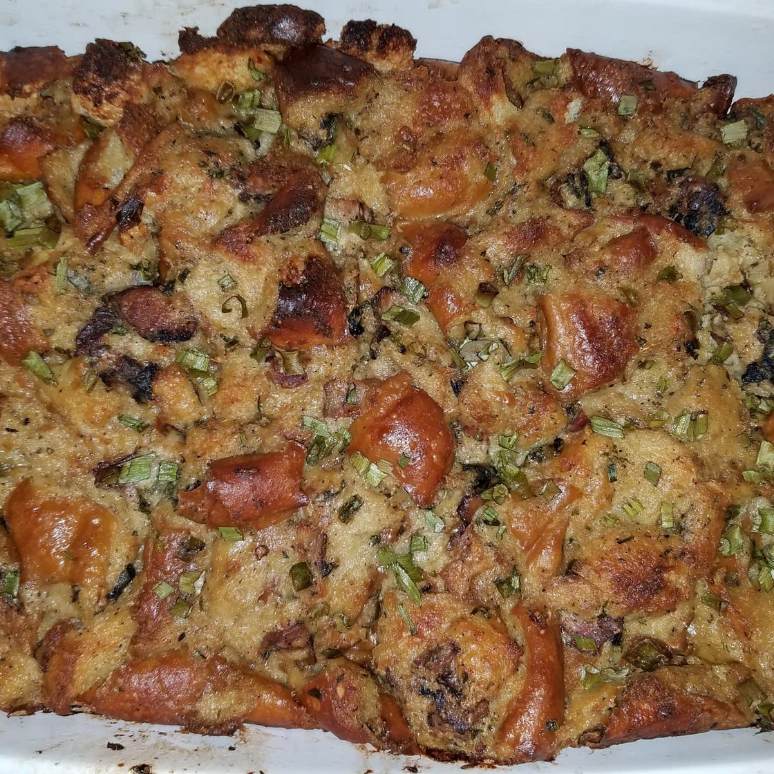 Bacon-Parmesan Stuffing