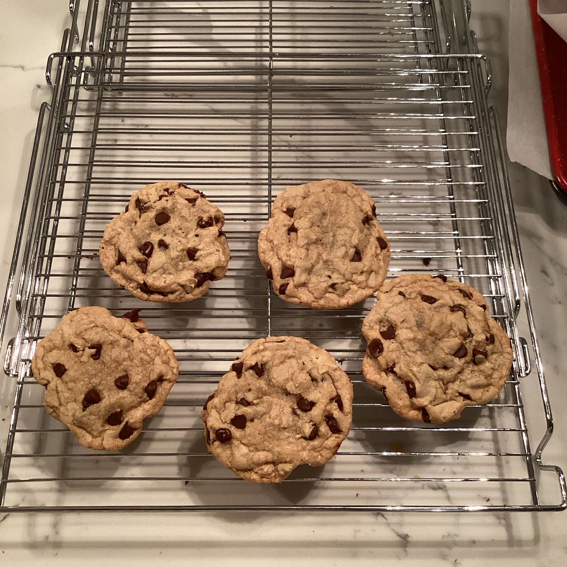 Thick and Chewy Chocolate Chip Cookies