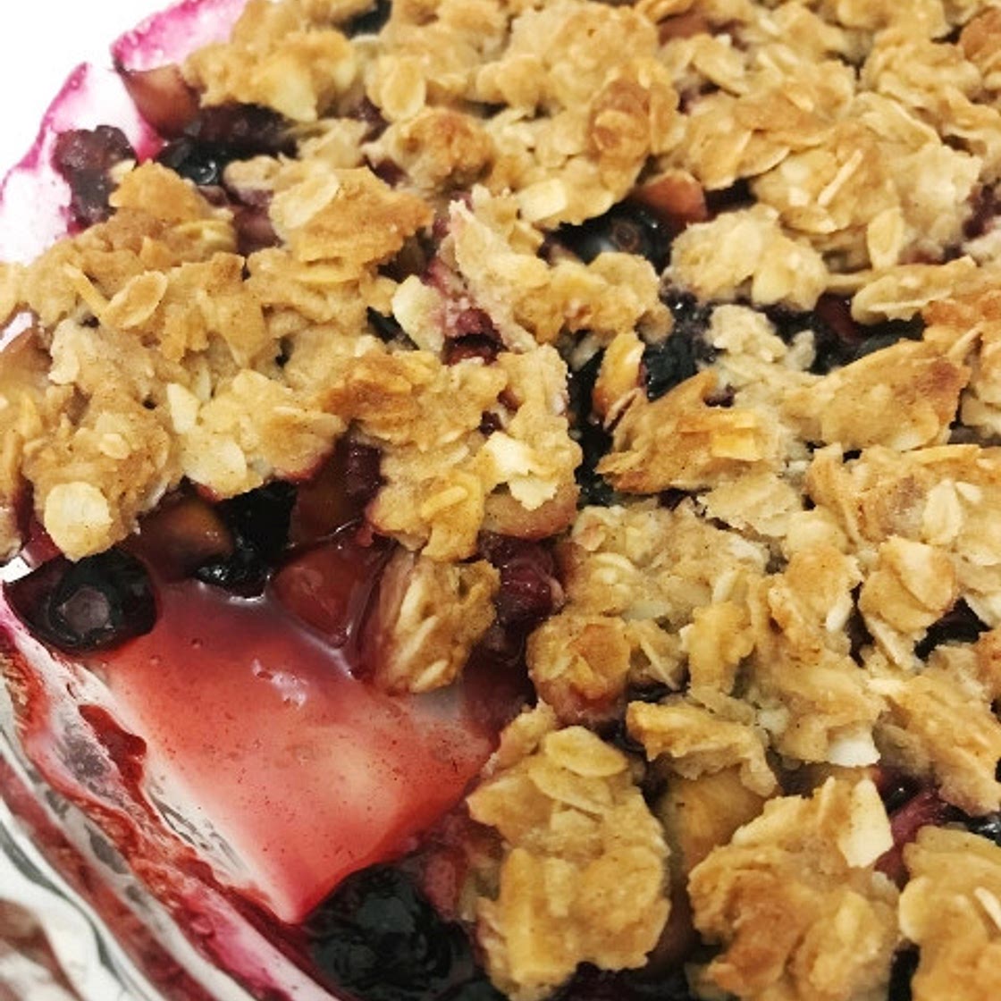 Berry Fruit Crumble
