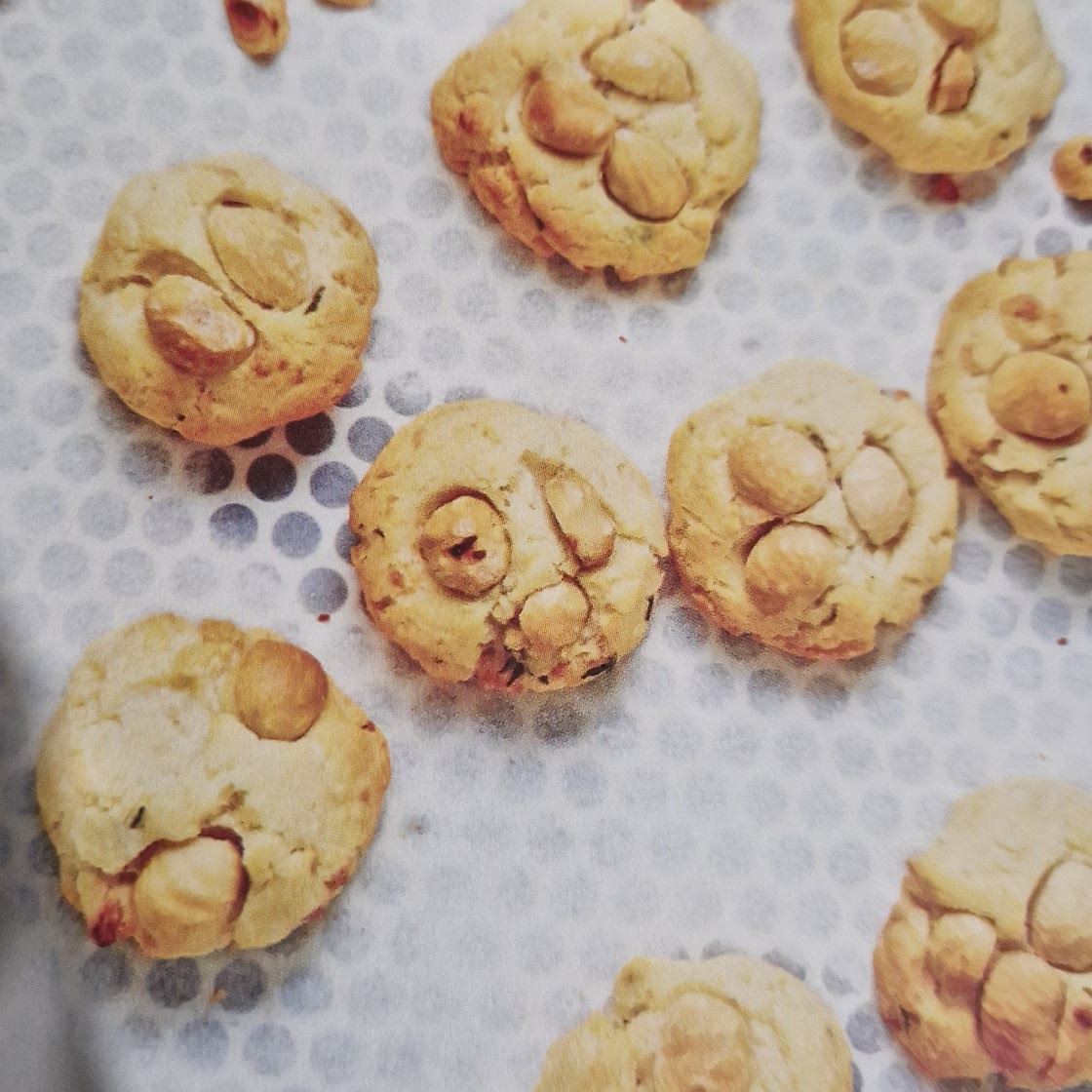 Cookies chèvre-noisettes