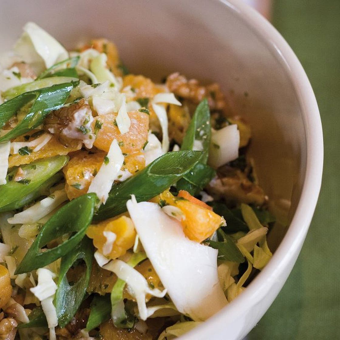 Apricot slaw