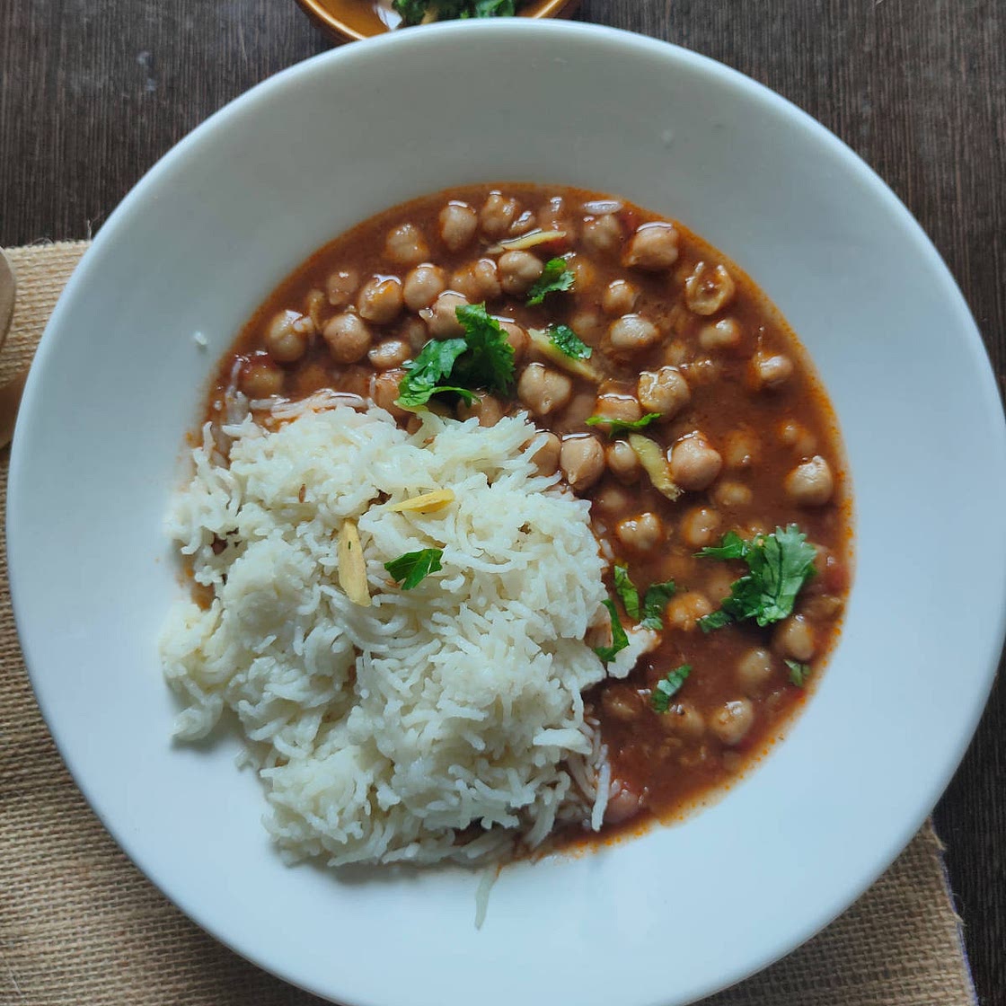 Punjabi Chana Masala Recipe | Indian Chickpea Curry | Healthy Chole Curry Masala