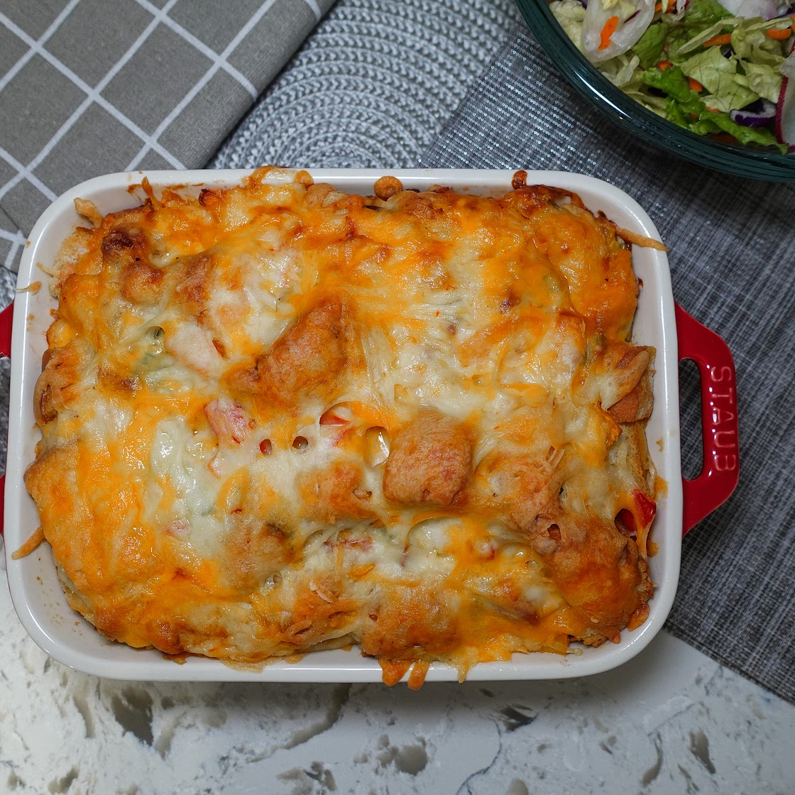 Strata with Pancetta and Cheese