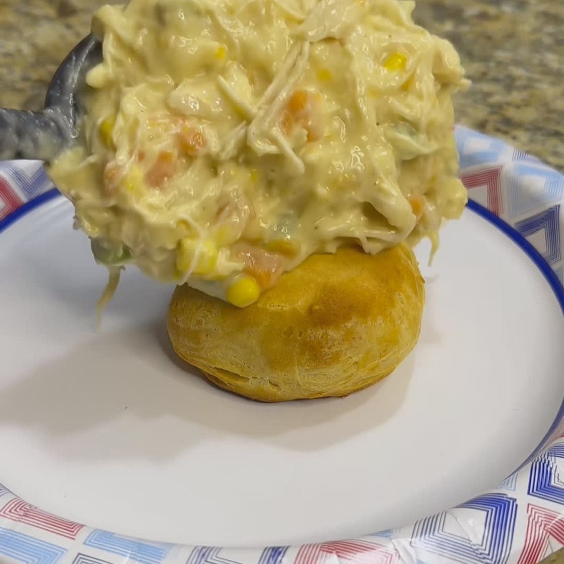 crock pot chicken pot pie