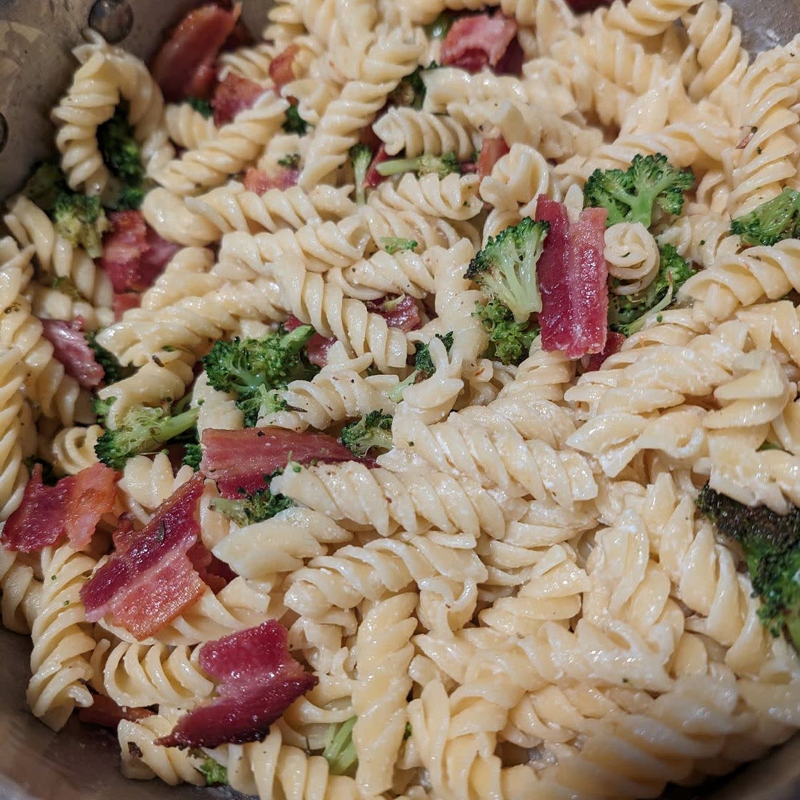 Bacon Broccoli Pasta