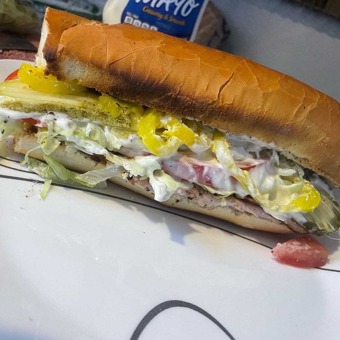 Toasted Italian Sub Sandwiches
