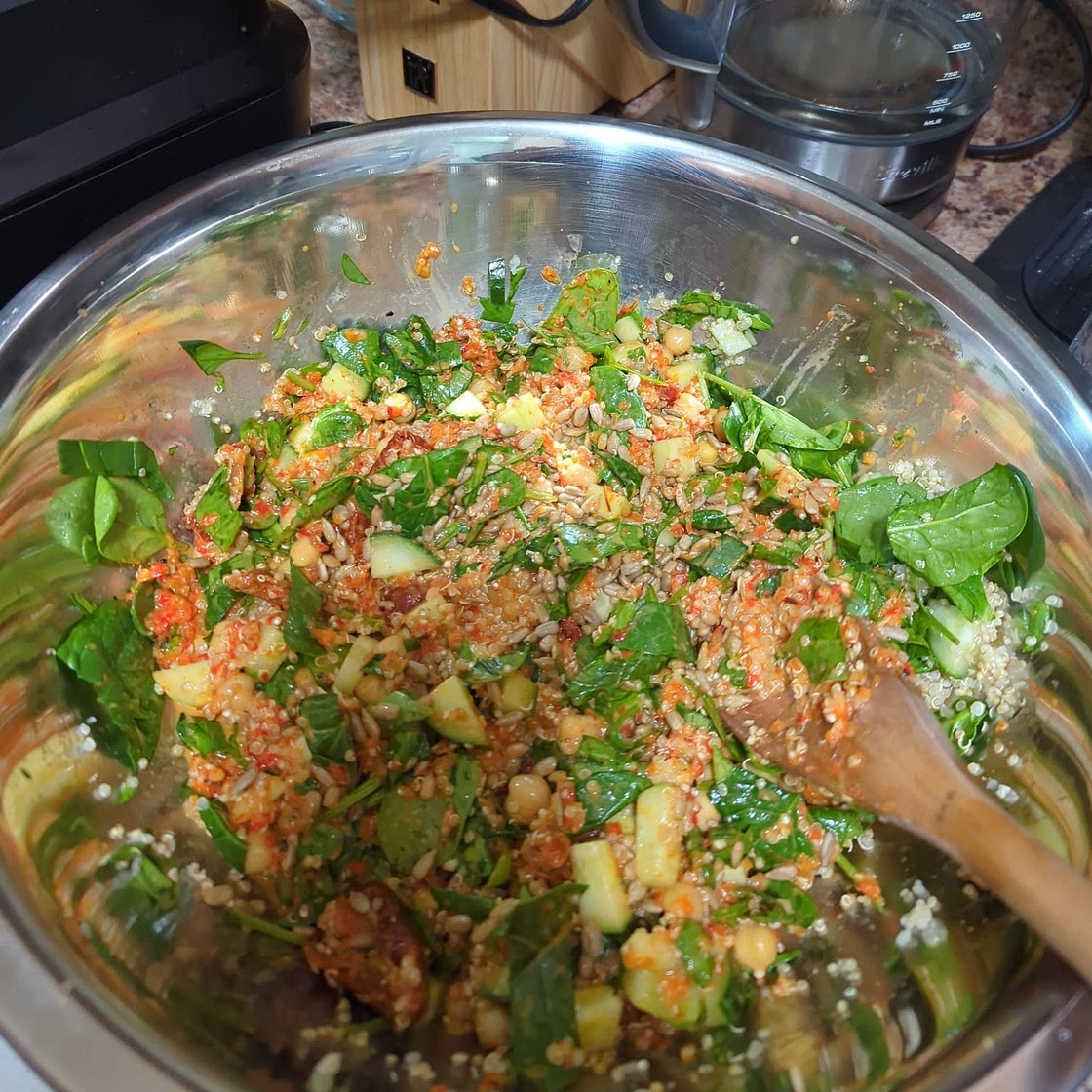 Roasted Capsicum Salad Dressing
