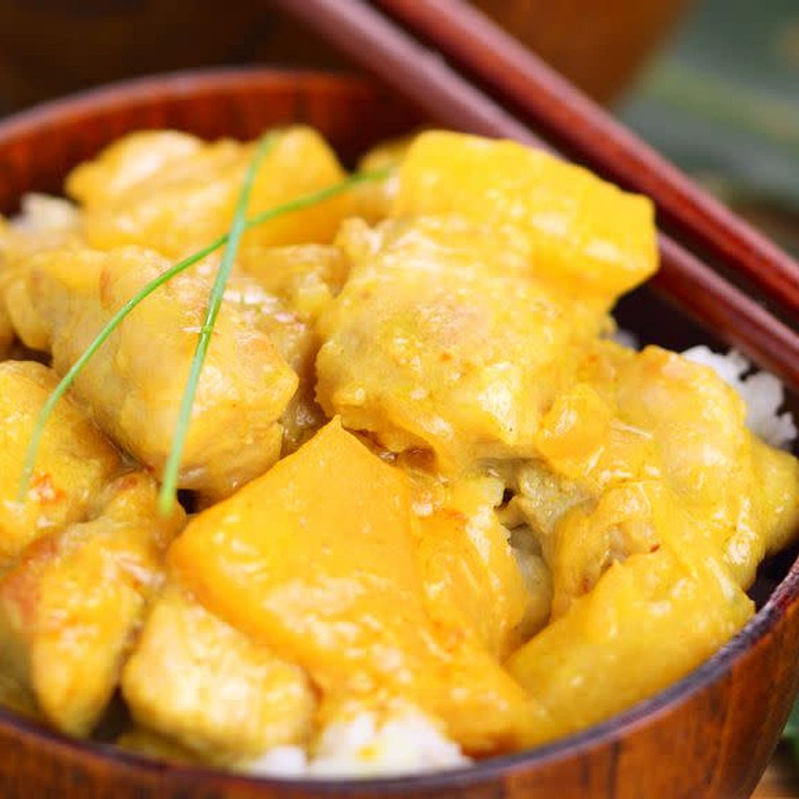 Poulet 🐔  curry 🥘 (ananas🍍)