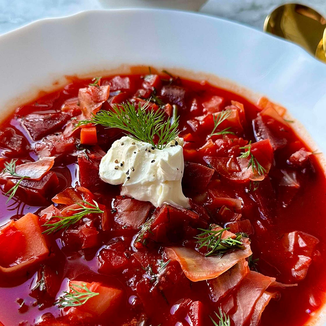 Plant based Borscht