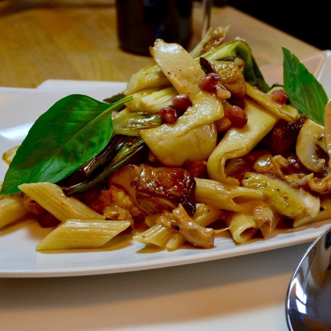Herbstliche Penne