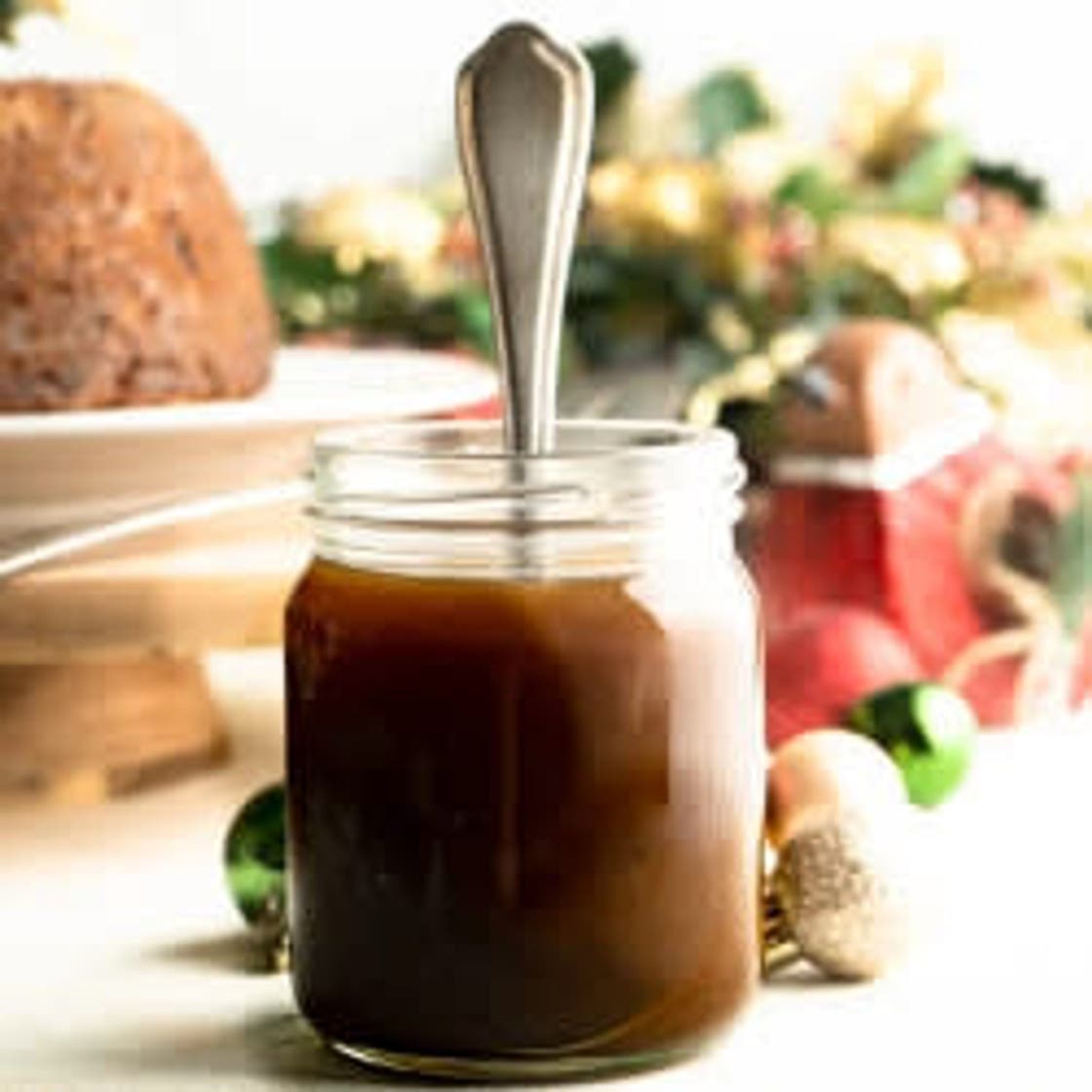 Christmas Pudding/ Cake Sauce
