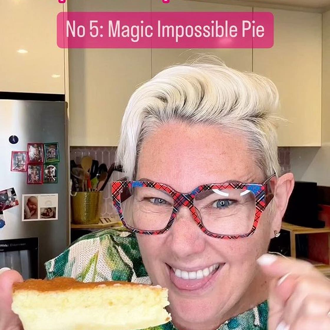 Magic Impossible Custard Pie