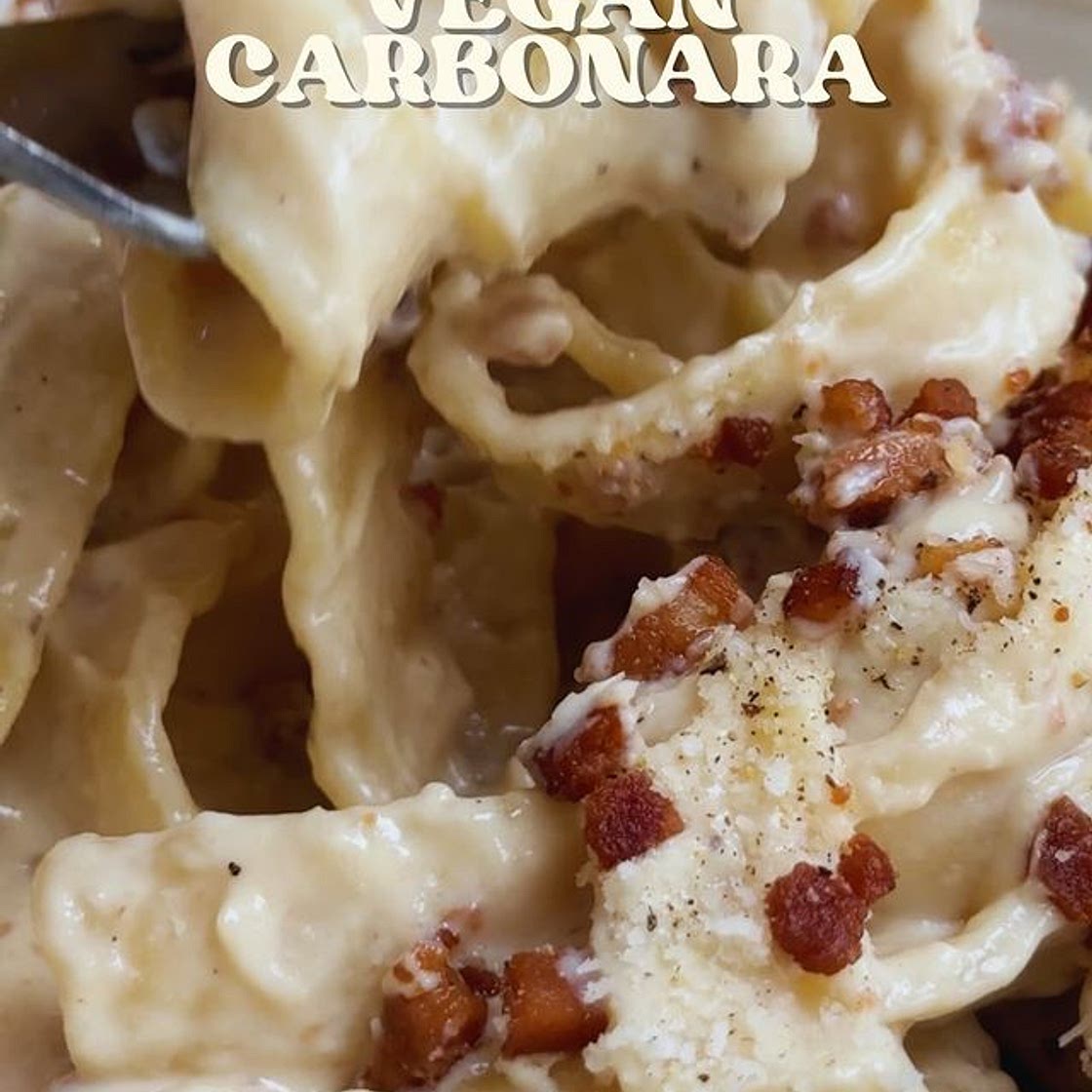 Vegan carbonara