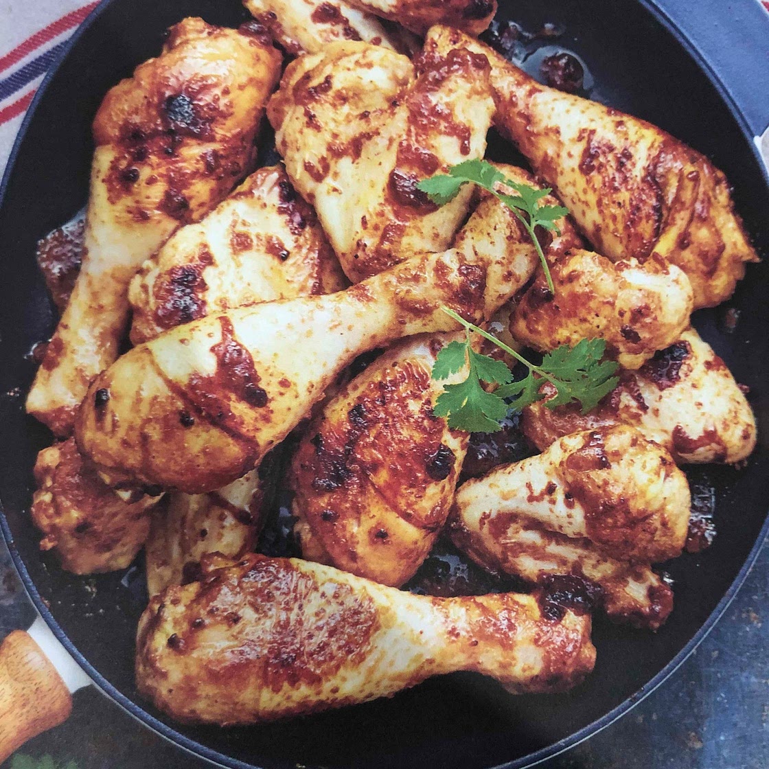 Ailerons de poulet dorés au miel
