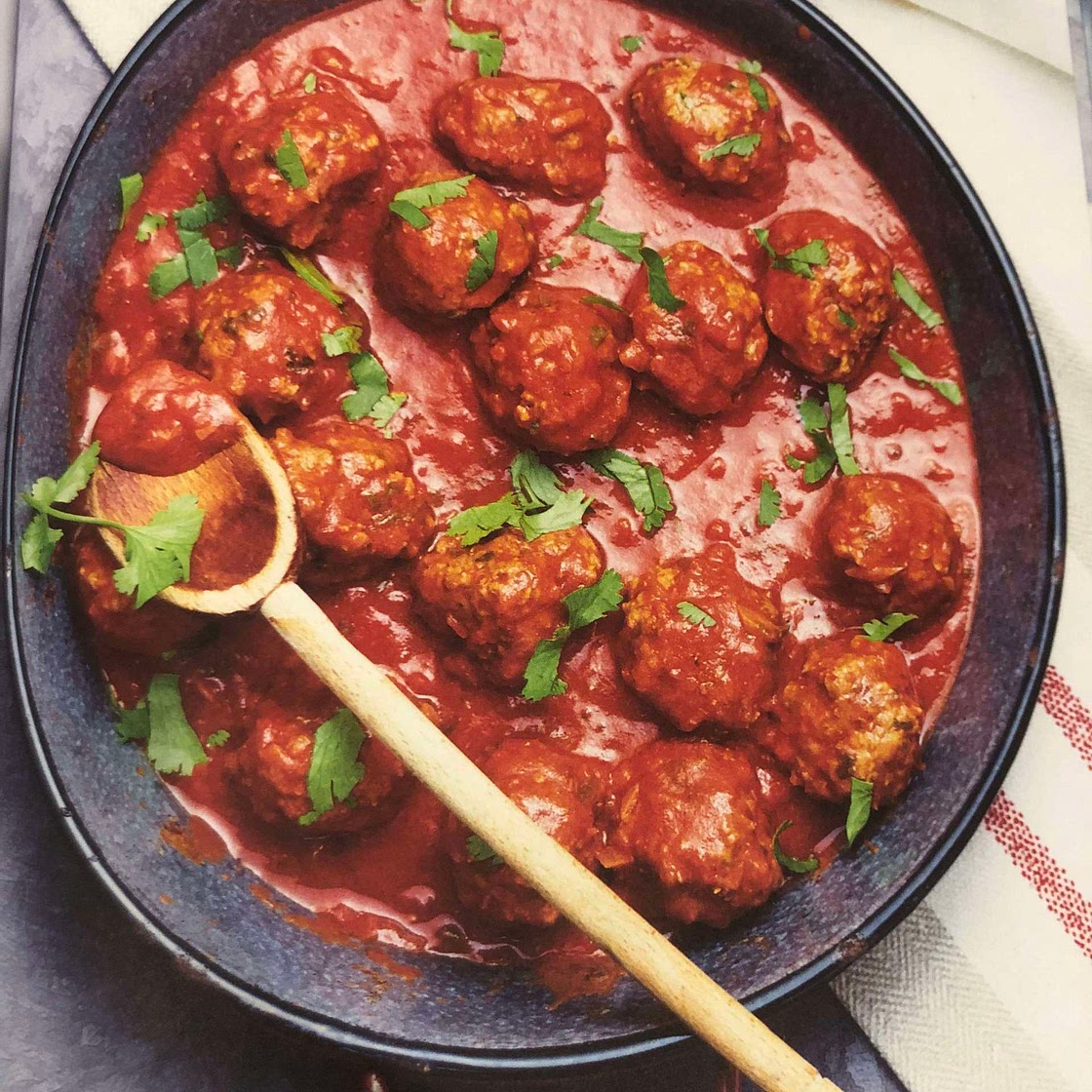 Boulettes de boeuf à la coriandre