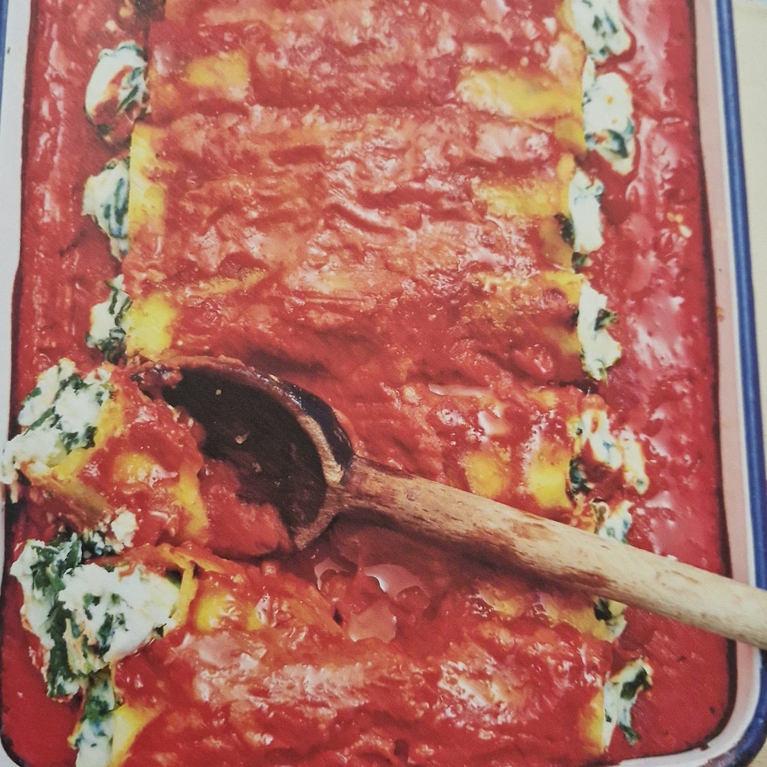 Cannellonis epinards-ricotta