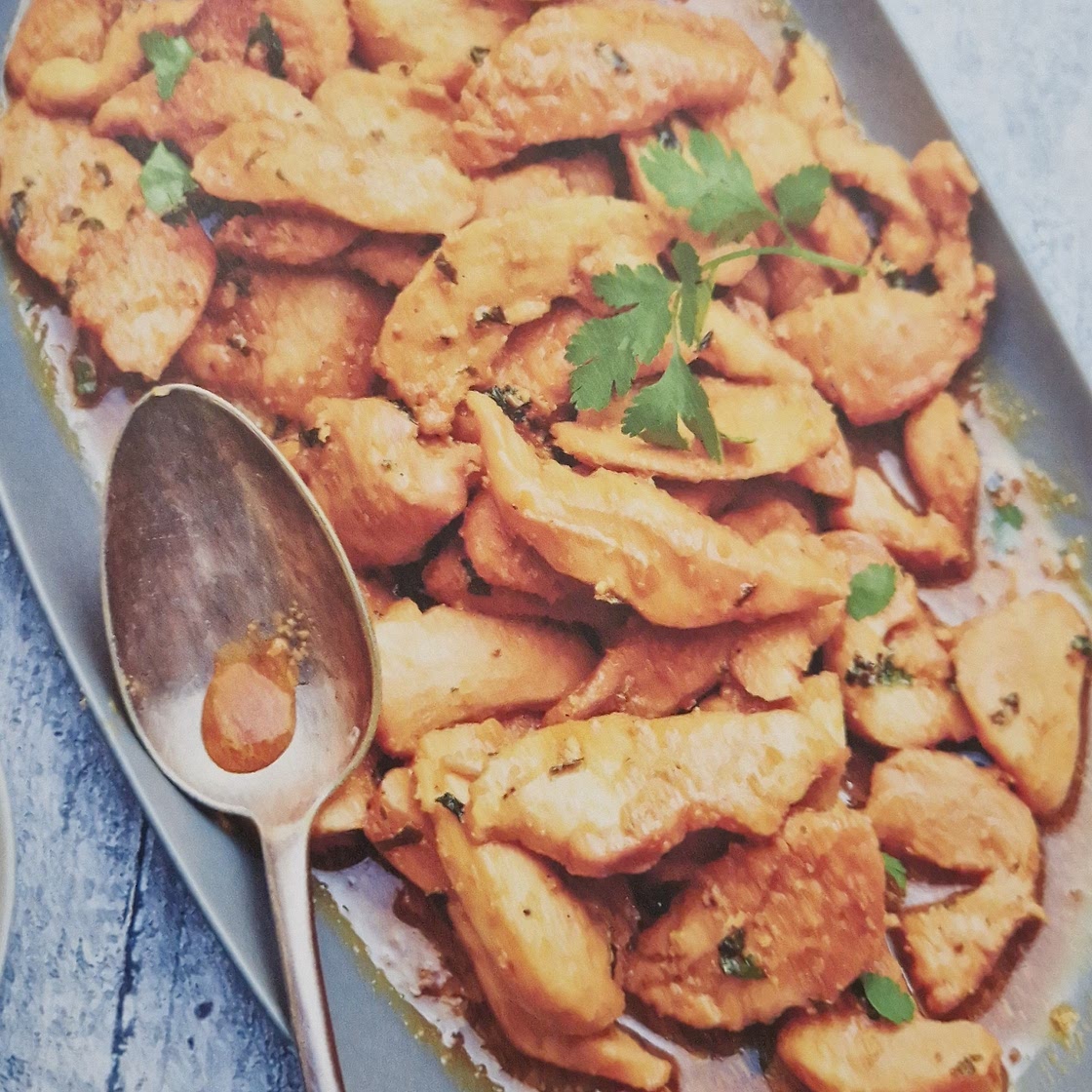 Poulet à la sauce soja sucrée