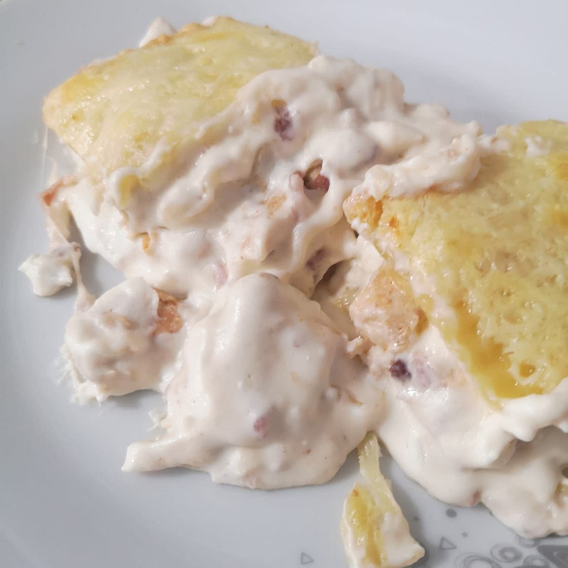 Chicken Cordon Bleu Lasagna