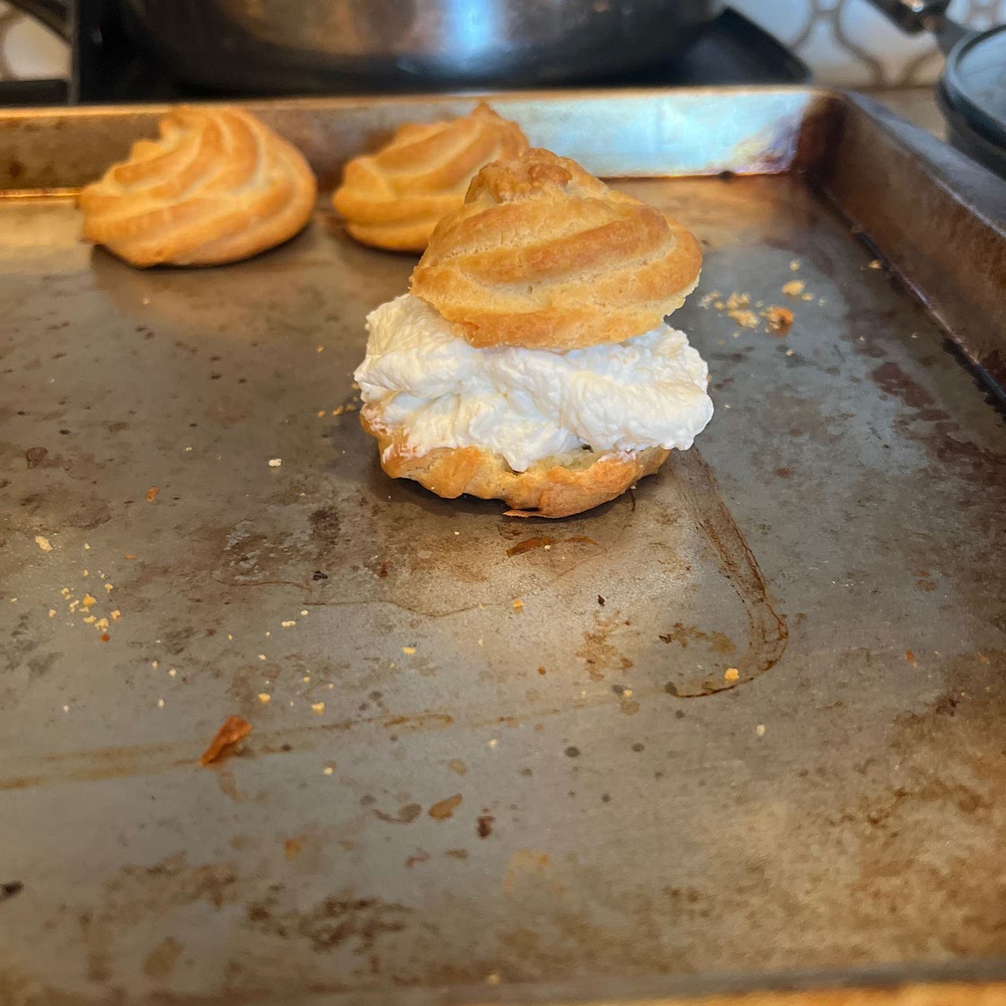 Easy Cream Puffs Recipe