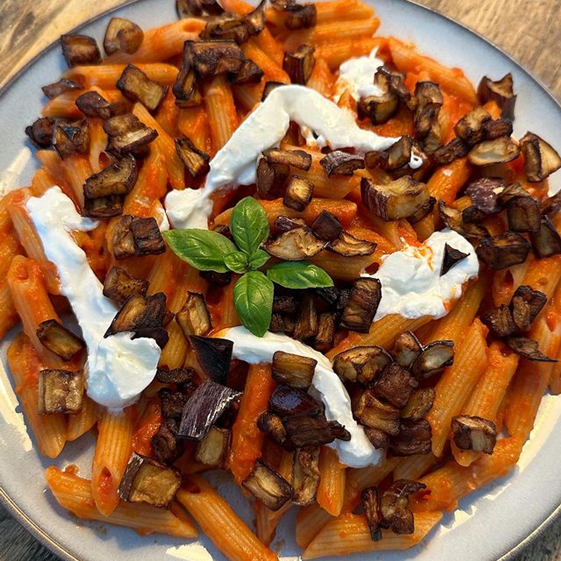 Pasta alla Norma…ein wenig abgewandelt